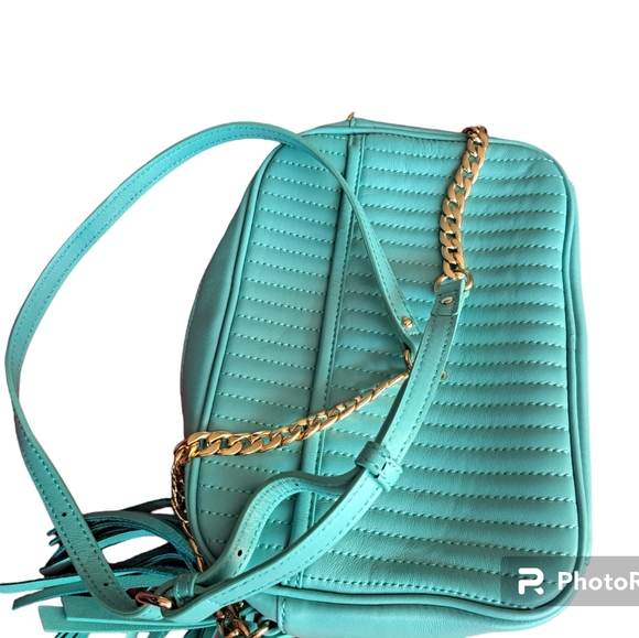 Brand new and without tags Isaac Mizhari purse with tassle and partial chain str - Picture 7 of 13